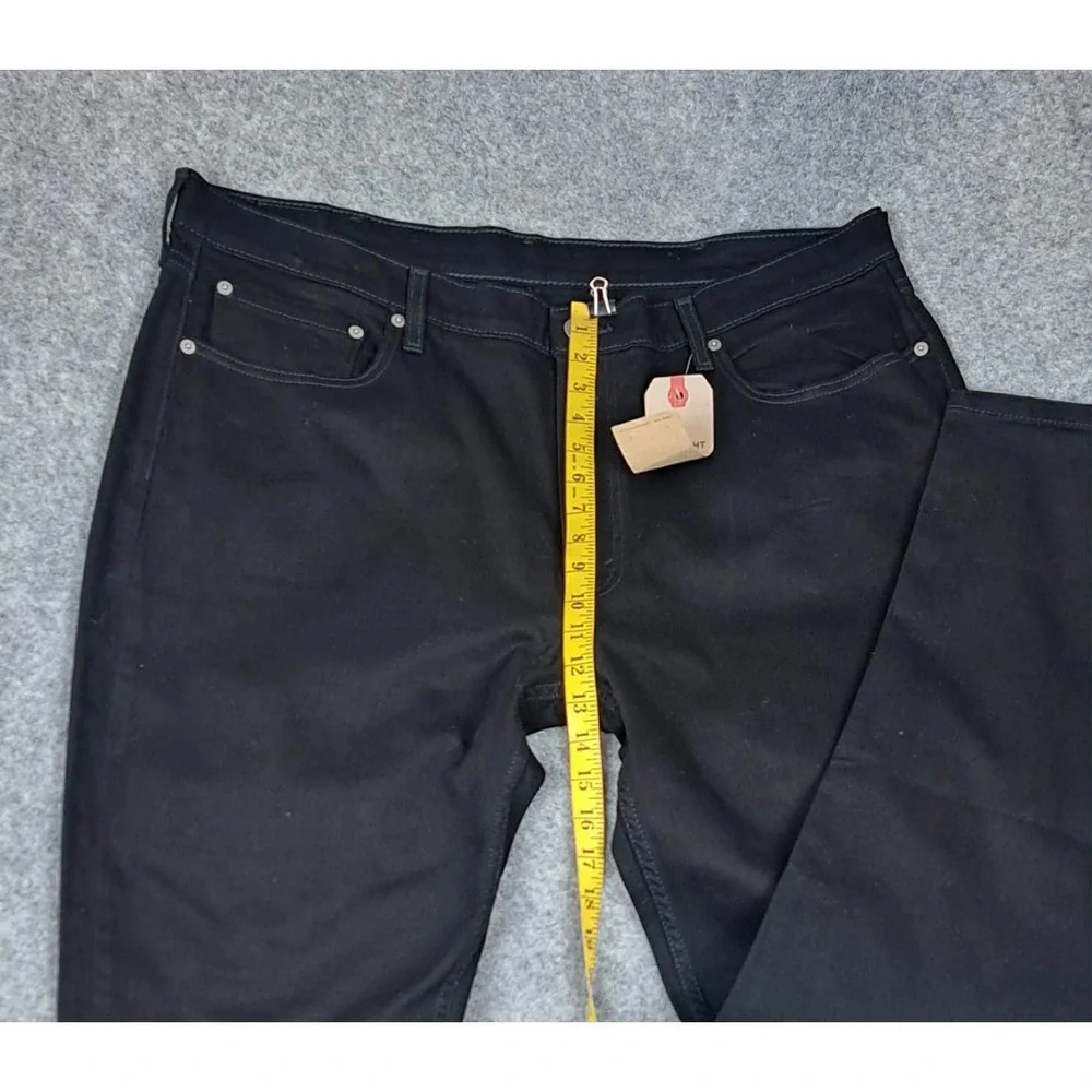 Levis 514 Straight Fit Jeans Stretch Jeans Black Size‎ 42X32 NEW